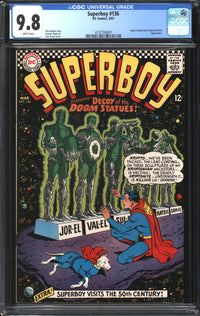 Superboy (1949) #136 CGC 9.8 NM/MT