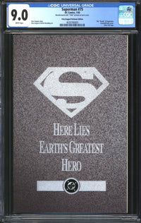 Superman (1987) # 75 Poly-Bagged Platinum Edition CGC 9.0 VF/NM
