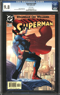 Superman (1987) #204 CGC 9.8 NM/MT