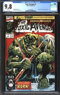 Toxic Avengers (1991) #1 CGC 9.8 NM/MT