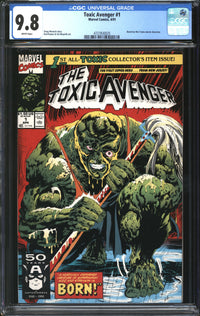 Toxic Avengers (1991) #1 CGC 9.8 NM/MT