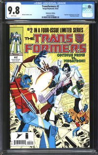 Transformers (1984) # 2 2025 Kickstarter Edition CGC 9.8 NM/MT