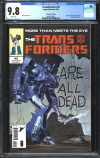 Transformers (1984) # 5 2025 Kickstarter Edition CGC 9.8 NM/MT