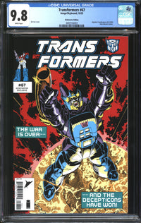 Transformers (1984) #67 2025 Kickstarter Edition CGC 9.8 NM/MT