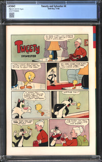 Tweety And Sylvester (1963) #4 CGC 9.6 NM+