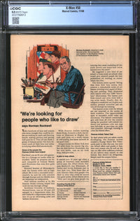 X-Men (1963) # 50 CGC 8.0 VF