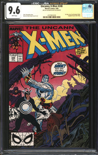 Uncanny X-Men (1981) #248 CGC x JSA Signature Series 9.6 NM+ Signed Jim Lee