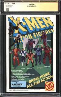 X-Men (1991) #  1 (Cover B) CGC x JSA Signature Series 9.6 NM+ Signed Jim Lee