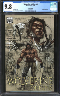 Wolverine Origins (2006) #40 Simone Bianchi Variant CGC 9.8 NM/MT