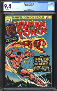 Human Torch (1974) #7 CGC 9.4 NM