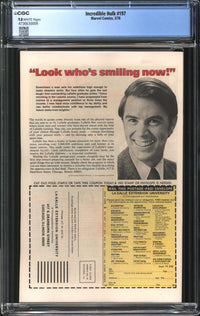 Incredible Hulk (1962) #197 CGC 9.8 NM/MT