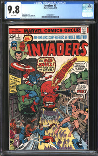 Invaders (1975) # 5 CGC 9.8 NM/MT