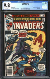 Invaders (1975) # 7 CGC 9.8 NM/MT