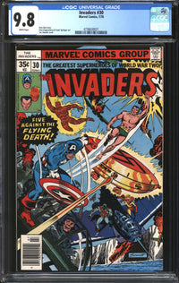 Invaders (1975) #30 CGC 9.8 NM/MT