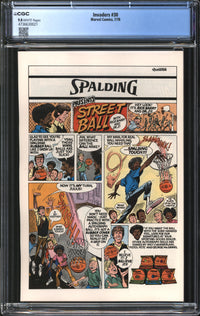 Invaders (1975) #30 CGC 9.8 NM/MT