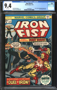 Iron Fist (1975) # 1 CGC 9.4 NM