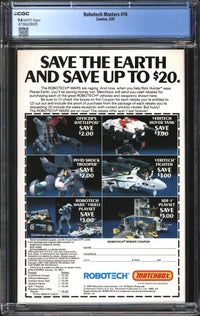 Robotech Masters (1985) #16 CGC 9.8 NM/MT