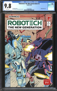 Robotech: The New Generation (1985) # 2 CGC 9.8 NM/MT