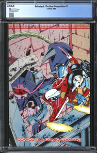 Robotech: The New Generation (1985) # 2 CGC 9.8 NM/MT