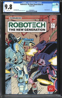Robotech: The New Generation (1985) # 2 CGC 9.8 NM/MT