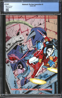 Robotech: The New Generation (1985) # 2 CGC 9.8 NM/MT