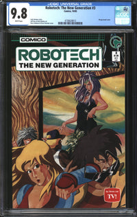 Robotech: The New Generation (1985) # 3 CGC 9.8 NM/MT