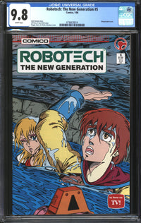 Robotech: The New Generation (1985) # 5 CGC 9.8 NM/MT