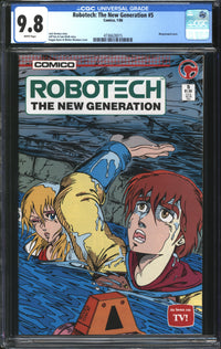 Robotech: The New Generation (1985) # 5 CGC 9.8 NM/MT