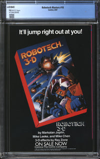 Robotech Masters (1985) #18 CGC 9.8 NM/MT