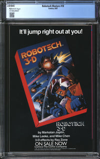 Robotech Masters (1985) #18 CGC 9.8 NM/MT