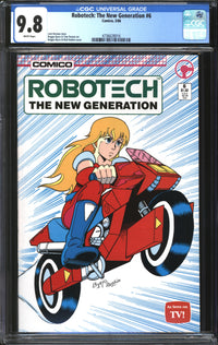 Robotech: The New Generation (1985) # 6 CGC 9.8 NM/MT