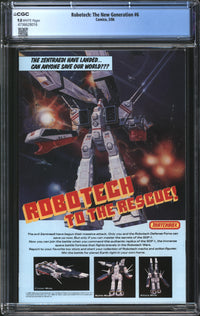 Robotech: The New Generation (1985) # 6 CGC 9.8 NM/MT