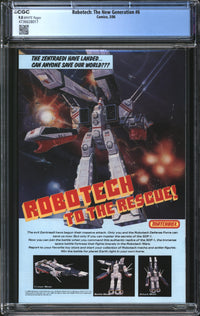 Robotech: The New Generation (1985) # 6 CGC 9.8 NM/MT