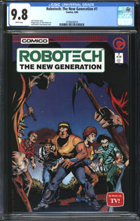 Robotech: The New Generation (1985) # 7 CGC 9.8 NM/MT