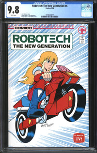 Robotech: The New Generation (1985) # 6 CGC 9.8 NM/MT