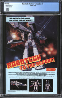 Robotech: The New Generation (1985) # 7 CGC 9.8 NM/MT