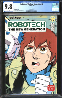 Robotech: The New Generation (1985) # 8 CGC 9.8 NM/MT