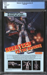 Robotech: The New Generation (1985) # 8 CGC 9.8 NM/MT