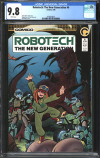 Robotech: The New Generation (1985) # 9 CGC 9.8 NM/MT
