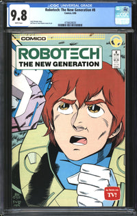 Robotech: The New Generation (1985) # 8 CGC 9.8 NM/MT
