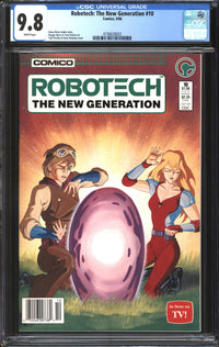 Robotech: The New Generation (1985) #10 Newsstand Edition CGC 9.8 NM/MT
