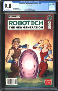 Robotech: The New Generation (1985) #10 Newsstand Edition CGC 9.8 NM/MT