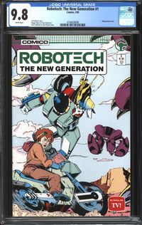 Robotech: The New Generation (1985) # 1 CGC 9.8 NM/MT