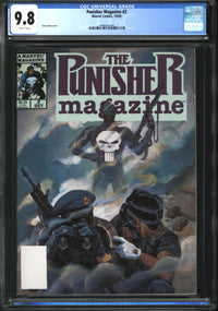 Punisher Magazine (1989) #2 CGC 9.8 NM/MT
