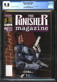 Punisher Magazine (1989) #1 CGC 9.8 NM/MT