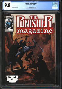 Punisher Magazine (1989) #5 CGC 9.8 NM/MT