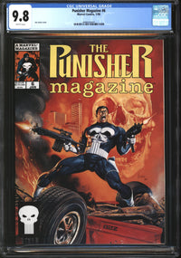 Punisher Magazine (1989) #6 CGC 9.8 NM/MT