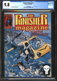 Punisher Magazine (1989) #8 CGC 9.8 NM/MT