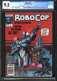 RoboCop (1987) #1 Newsstand Edition CGC 9.2 NM-