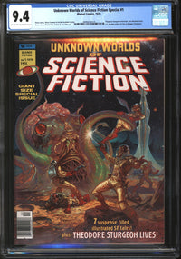 Unknown Worlds Of Science Fiction Special (1976) #1 CGC 9.4 NM